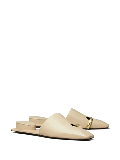 Tory Burch Pierced mules - Neutrals - zdjęcie produktu nr 1
