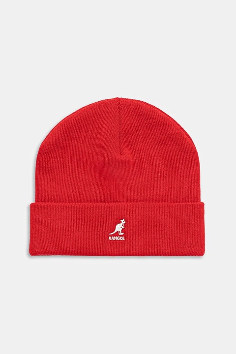 Kangol czapka WAY TEXT kolor czerwony K3793.RD608 - zdjęcie produktu nr 1