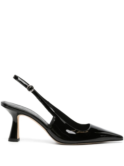 Aeyde Fernanda 75mm slingback pumps - Black - zdjęcie produktu nr 1