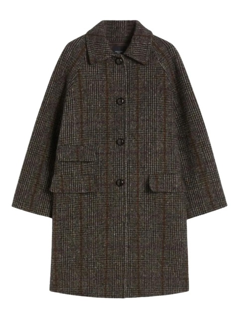 Weekend Max Mara Prince of Wales wool coat - Brown - zdjęcie produktu nr 1