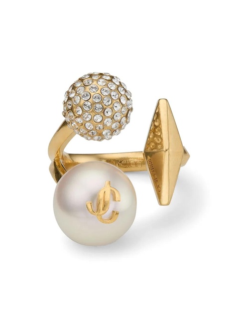 Jimmy Choo multi-charm ring - Gold - zdjęcie produktu nr 1
