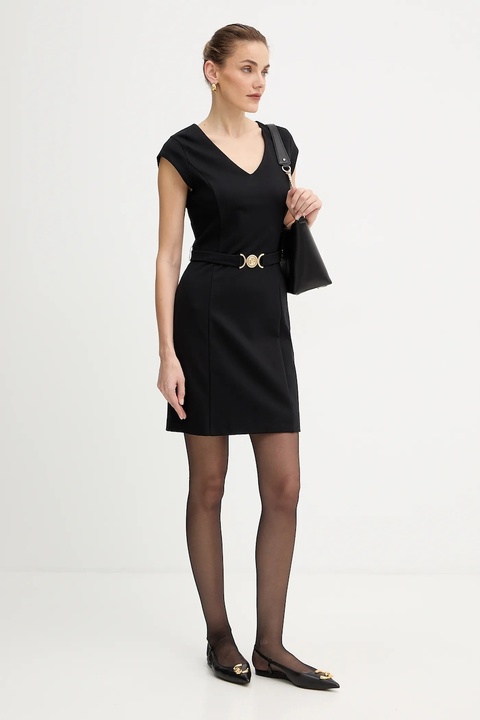 Guess sukienka CHRISSY kolor czarny mini prosta W5BK21 KCMU2 - zdjęcie produktu nr 1