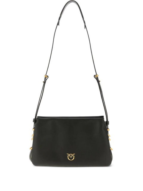 PINKO mini Triplet metal-details shoulder bag - K35Q VERDE FANGO/ANTIQUE GOLD - zdjęcie produktu nr 1