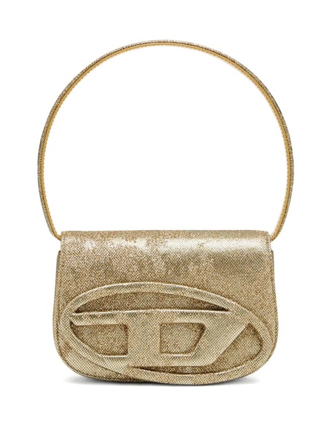 Diesel 1DR glitter-embellished shoulder bag - Gold - zdjęcie produktu nr 1