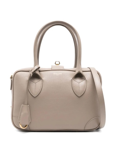 Golden Goose logo-print leather tote bag - Neutrals - zdjęcie produktu nr 1