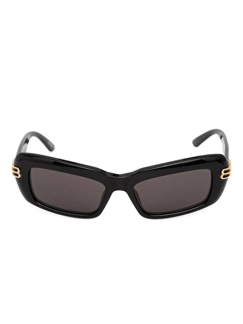 Balenciaga Eyewear rectangular-frame sunglasses - Black - zdjęcie produktu nr 1