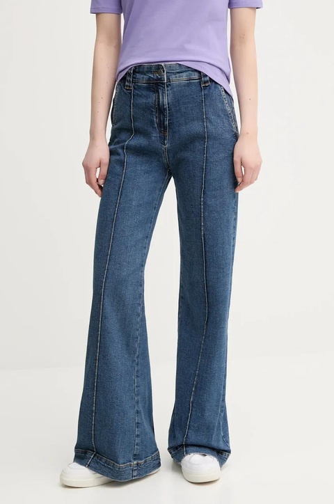 United Colors of Benetton jeansy damskie high waist 4W8CDE02F - zdjęcie produktu nr 1