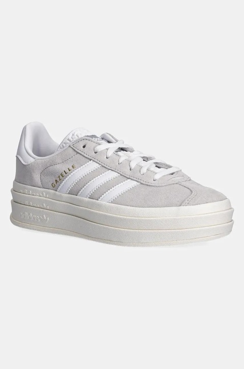 adidas Originals sneakersy zamszowe Gazelle Bold W kolor szary HQ6893 - zdjęcie produktu nr 1