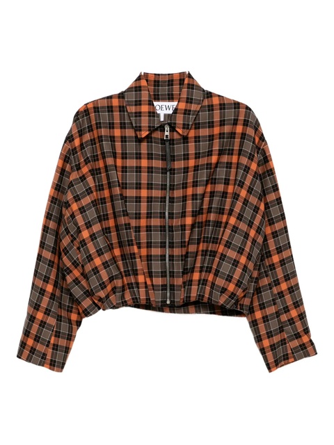 LOEWE checked jacket - Orange - zdjęcie produktu nr 2