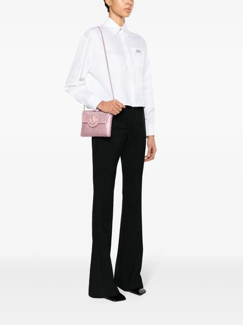 Versace La Medusa Crystal clutch bag - Pink - zdjęcie produktu nr 2
