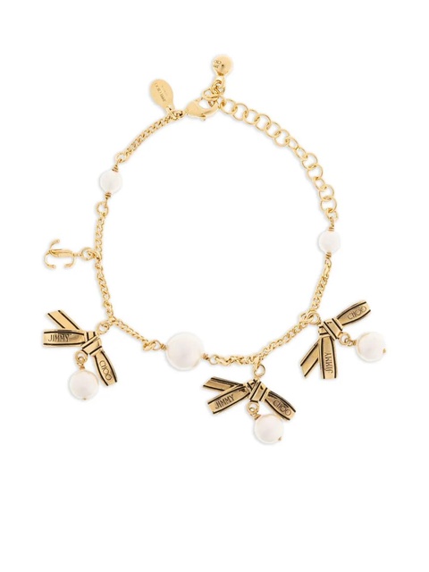 Jimmy Choo ribbon bracelet - Gold - zdjęcie produktu nr 1
