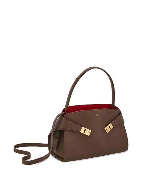 Ferragamo buckle-detail top-handle bag - Brown - zdjęcie produktu nr 2