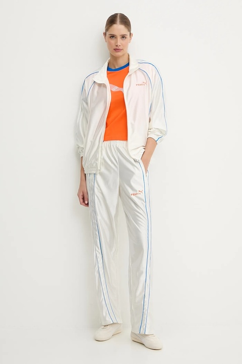 Puma bluza PUMA x FENTY damska kolor beżowy z aplikacją 633626 - zdjęcie produktu nr 1