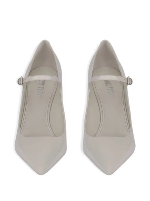 Paris Texas 90mm Lidia pointed-toe pumps - Grey - zdjęcie produktu nr 2