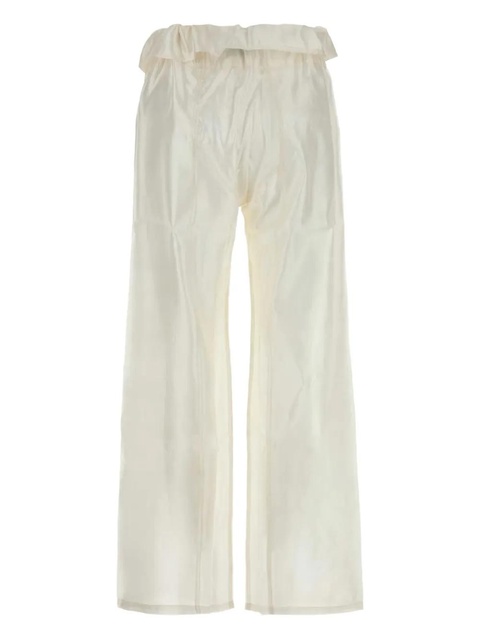 Gimaguas Oahu silk straight-leg trousers - White - zdjęcie produktu nr 2