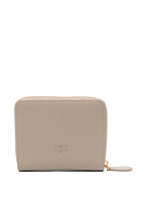 PINKO zip-around leather wallet - Neutrals - zdjęcie produktu nr 1