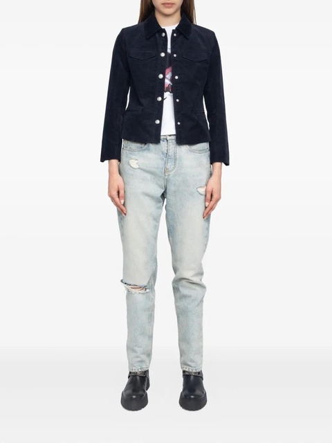 Zadig&Voltaire Liam corduroy jacket - Blue - zdjęcie produktu nr 1