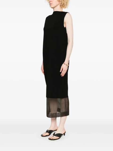 KHAITE Malik midi dress - Black - zdjęcie produktu nr 2