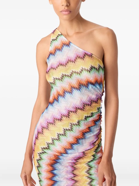 Missoni zigzag fringe mini dress - Neutrals - zdjęcie produktu nr 2