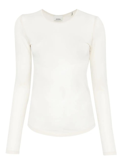 ISABEL MARANT Gaelle long-sleeve top - Neutrals - zdjęcie produktu nr 1