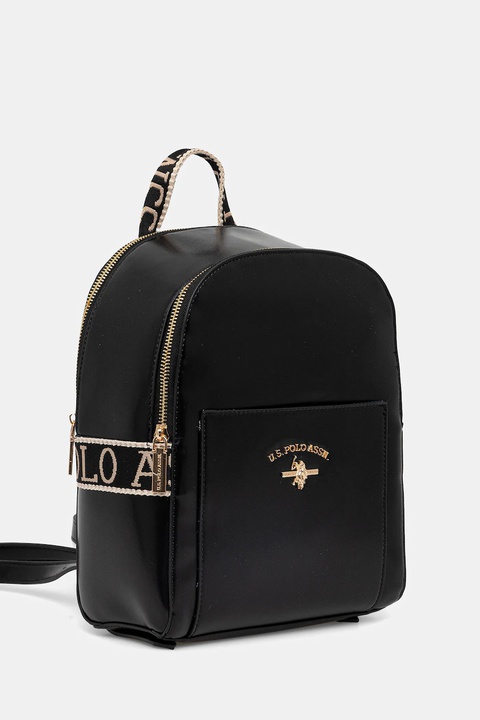 U.S. Polo Assn. plecak Heat damski kolor czarny mały gładki BEU7H8618WVP - zdjęcie produktu nr 2