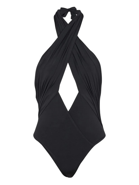 Balmain halterneck swimsuit - Black - zdjęcie produktu nr 1