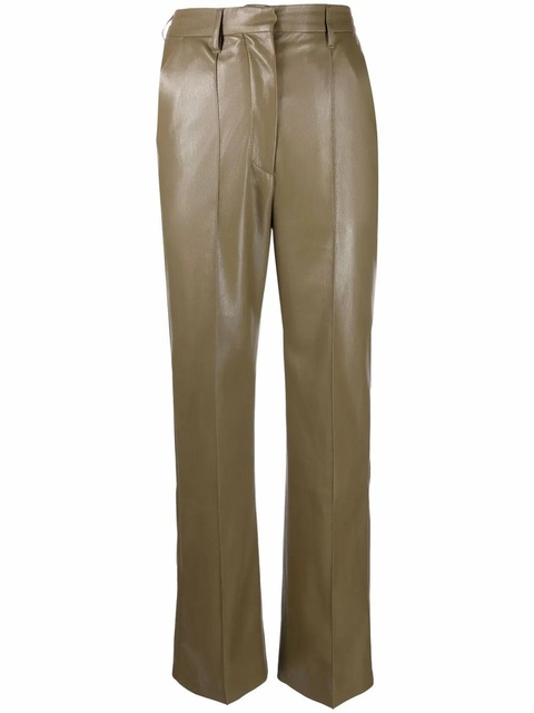 Nanushka high-waisted trousers - Green - zdjęcie produktu nr 1