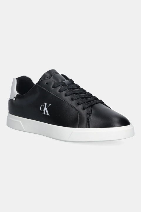 Calvin Klein sneakersy LOW PRO CUP LACEUP LTH MOIRE kolor czarny HW0HW02845 - zdjęcie produktu nr 1