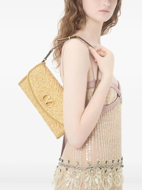 Valentino Garavani small DeVain jacquard shoulder bag - Gold - zdjęcie produktu nr 2