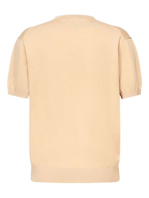Loro Piana Ice Wish™ short-sleeve cotton T-shirt - Neutrals - zdjęcie produktu nr 1