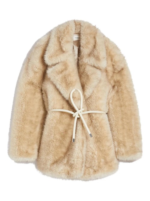 Sportmax belted jacket - Neutrals - zdjęcie produktu nr 1