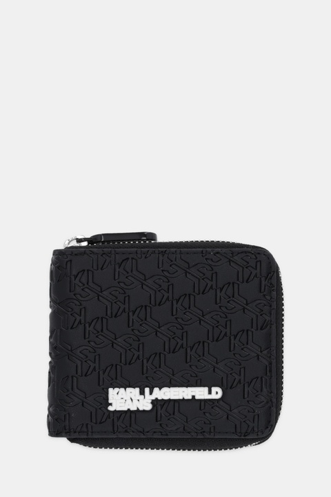 Karl Lagerfeld Jeans portfel kolor czarny B1M32044 - zdjęcie produktu nr 1