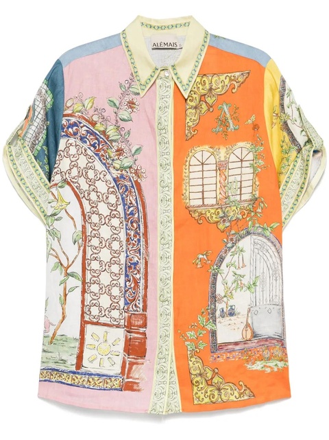ALEMAIS Monte shirt - Orange - zdjęcie produktu nr 1
