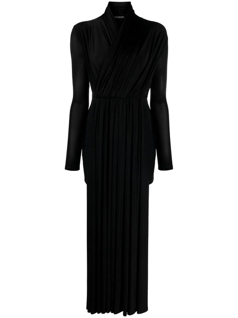 Balenciaga Cycling draped dress - Black - zdjęcie produktu nr 1