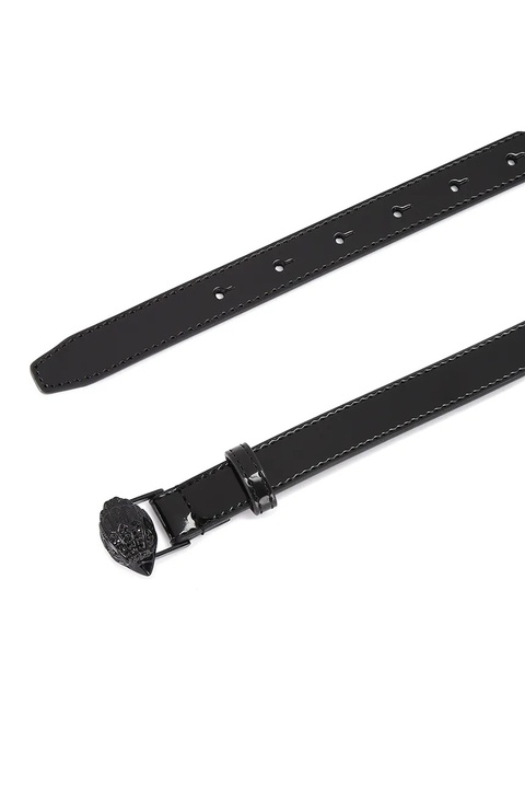 Kurt Geiger London pasek skórzany damski kolor czarny 5255800309 - zdjęcie produktu nr 1