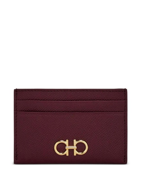 Ferragamo Gancini leather credit card holder - zdjęcie produktu nr 1