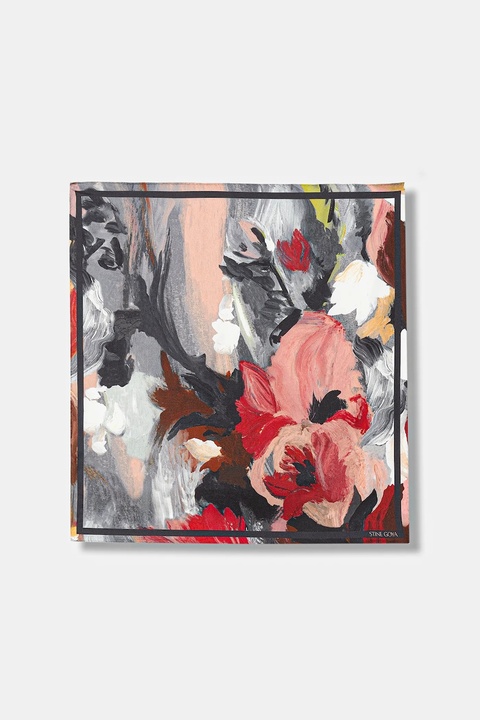 Stine Goya apaszka jedwabna damska kolor multicolor wzorzysta SG-PS26-A010-2287 - zdjęcie produktu nr 1