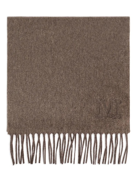 Max Mara fringed scarf - Brown - zdjęcie produktu nr 1