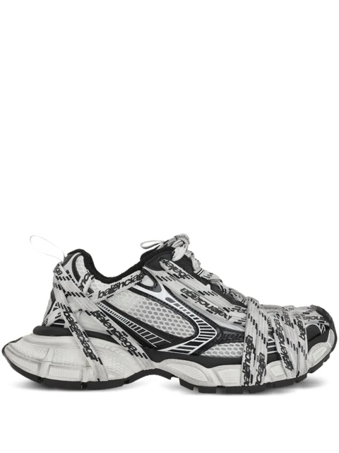 Balenciaga lace-up logo sneakers - White - zdjęcie produktu nr 1