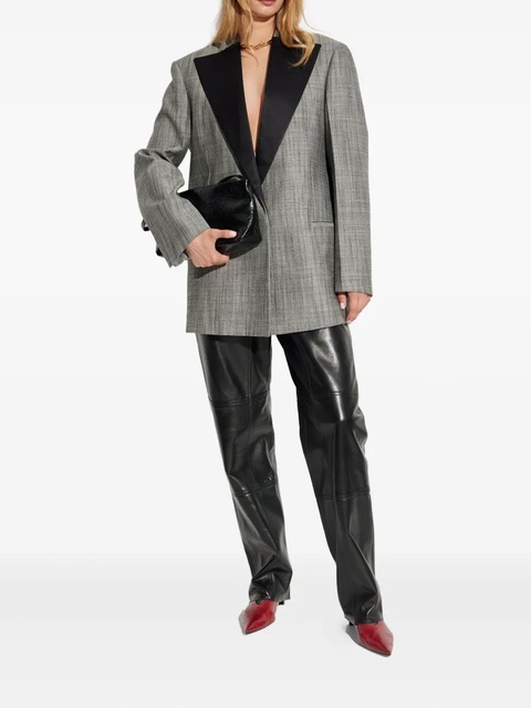 Jil Sander leather trousers - Black - zdjęcie produktu nr 2