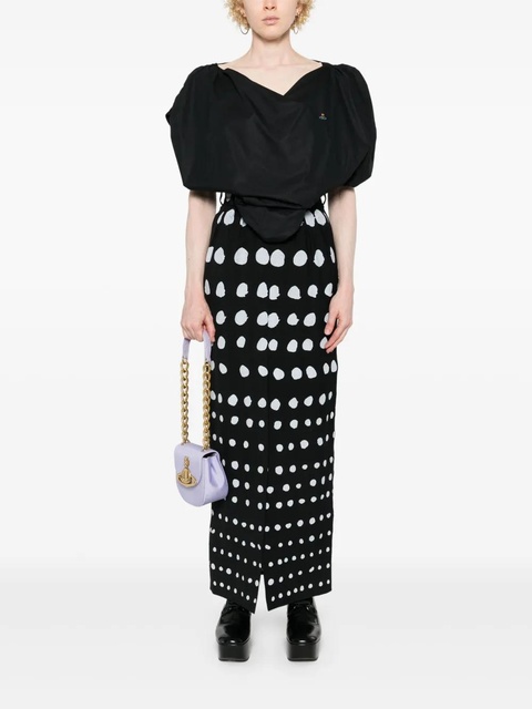 Vivienne Westwood Orb-embroidered blouse - Black - zdjęcie produktu nr 2