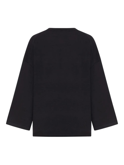 KHAITE Darcy wool sweater - Black - zdjęcie produktu nr 2