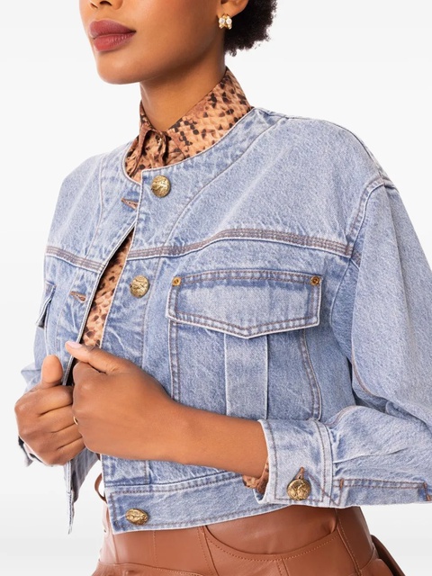 ZIMMERMANN button-up denim jacket - Brown - zdjęcie produktu nr 2
