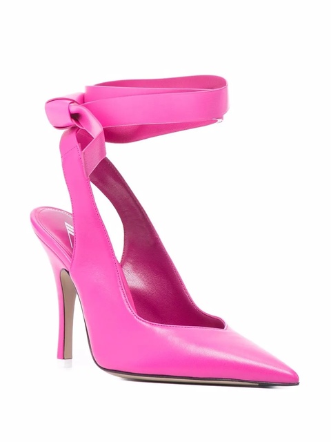 The Attico Venus slingback pumps - Pink - zdjęcie produktu nr 1