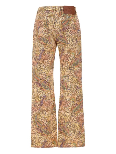 ETRO paisley-print trousers - Neutrals - zdjęcie produktu nr 2
