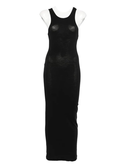 ENTIRE STUDIOS midi muscle tank dress - Black - zdjęcie produktu nr 1