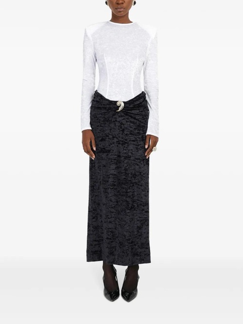 Rowen Rose bi-colour maxi dress - Black - zdjęcie produktu nr 2