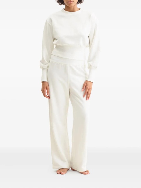 ERES Duncan embroidered-logo trousers - White - zdjęcie produktu nr 2