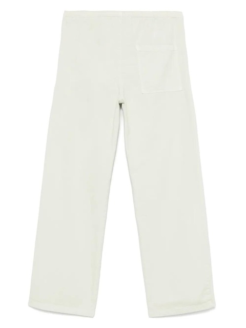 MM6 Maison Margiela cotton trousers - Green - zdjęcie produktu nr 1