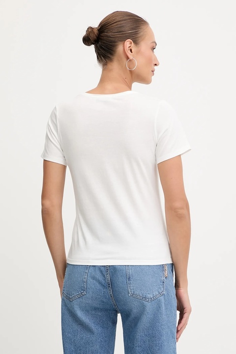 Morgan t-shirt damski kolor biały DSUNY - zdjęcie produktu nr 2